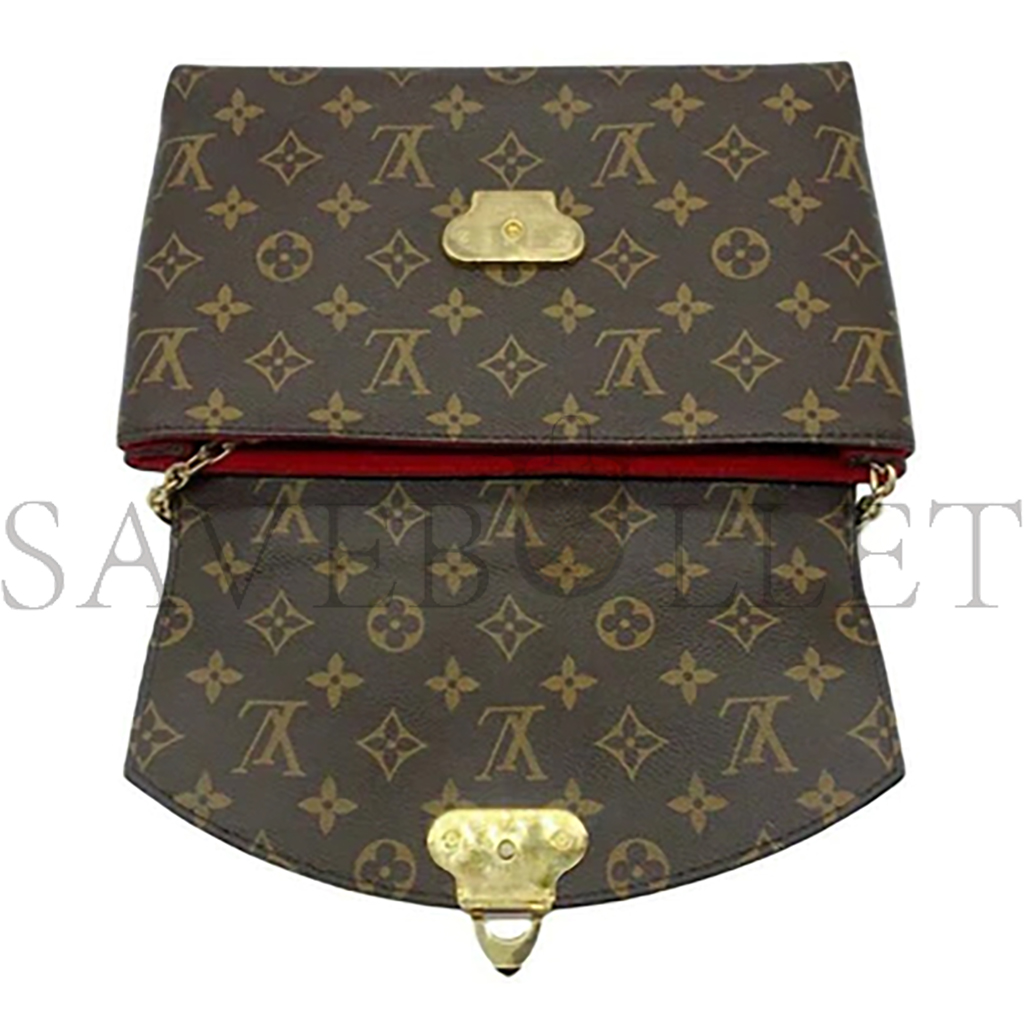  LOUIS VUITTON SAINT PLACIDE HANDBAG M43713 (24.5*6.5*16.5cm)